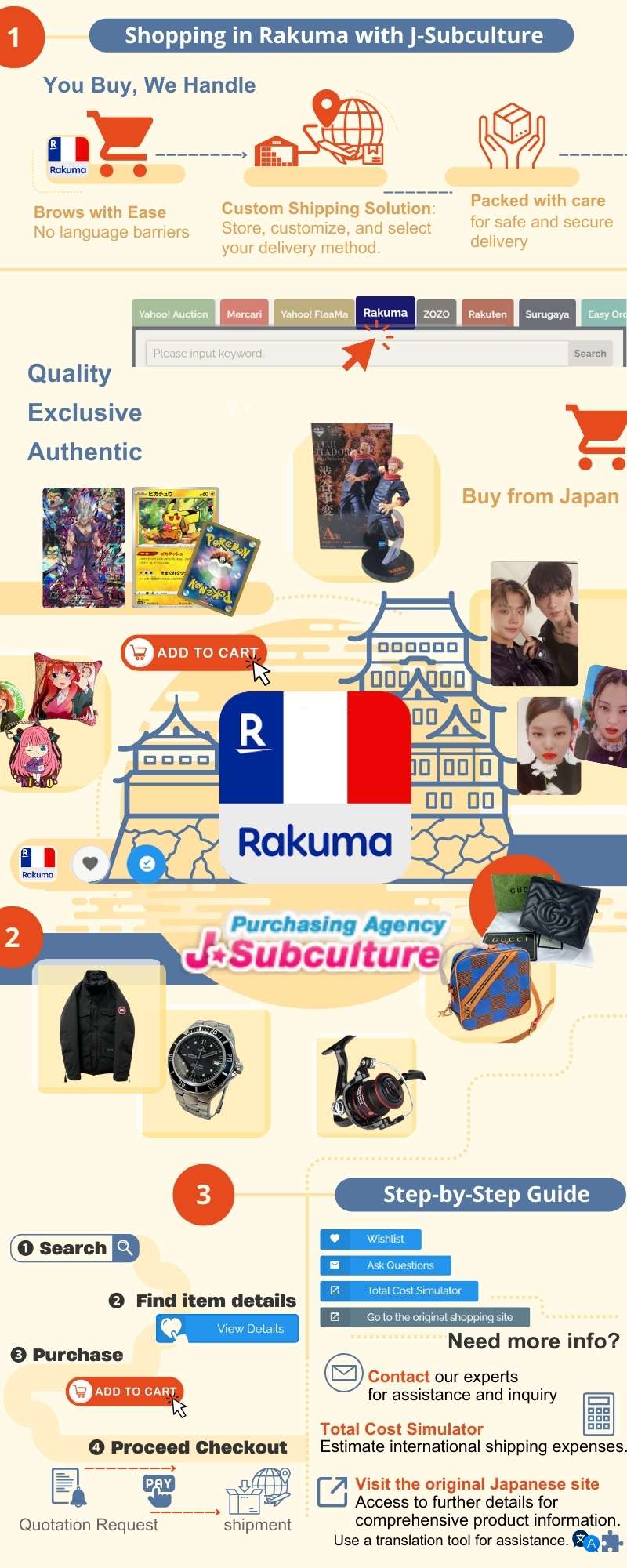 Rakuma by Japan proxy shop to buy from Japan